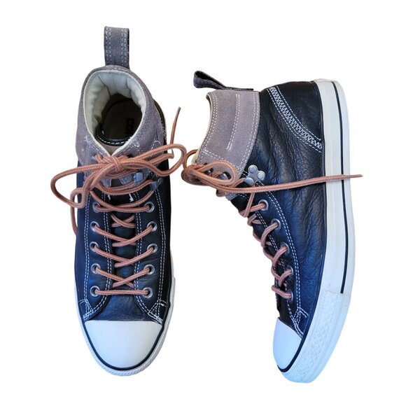 Converse Chuck Taylor All Star Leather Suede High Top Sneakers HIKER W 11 M 9 - Picture 1 of 11